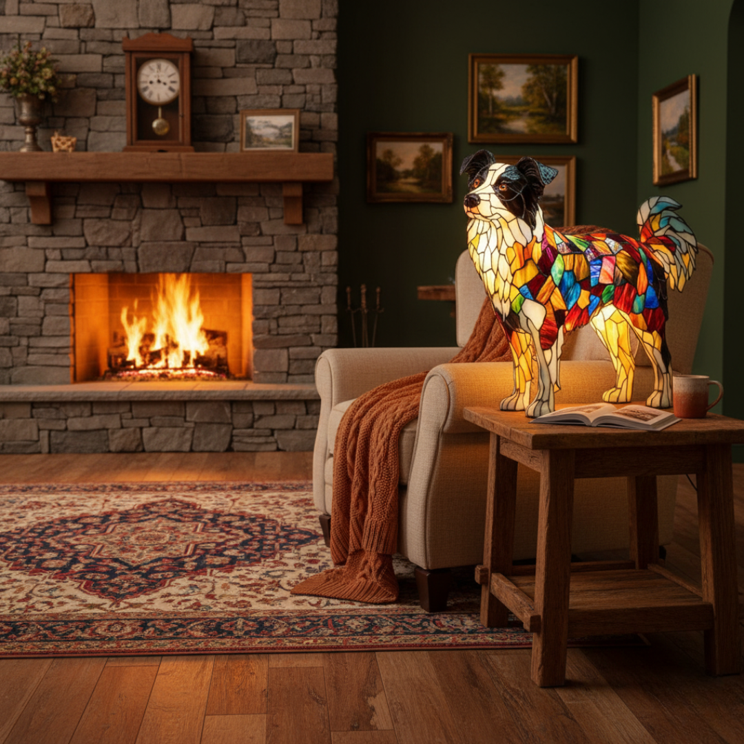 Border Collie – Konstnärlig Figur