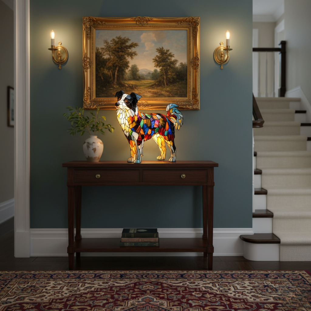 Border Collie – Konstnärlig Figur