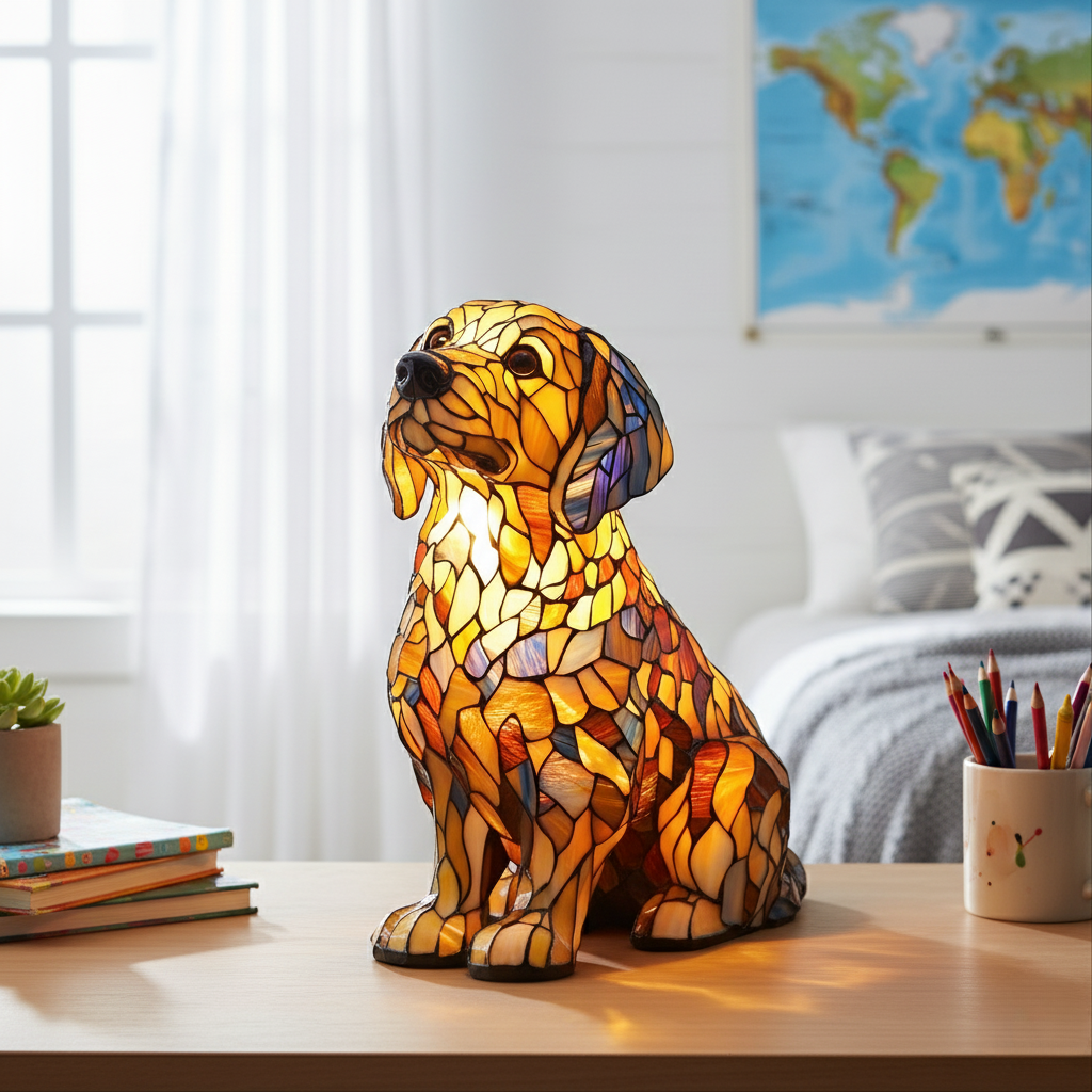 Buddy – Golden Retriever-lampa