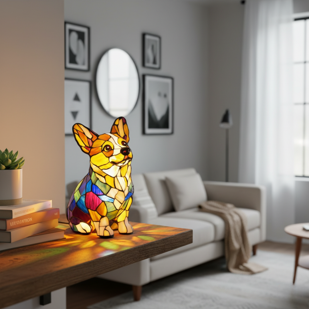 Corgi – Konstnärlig Figur
