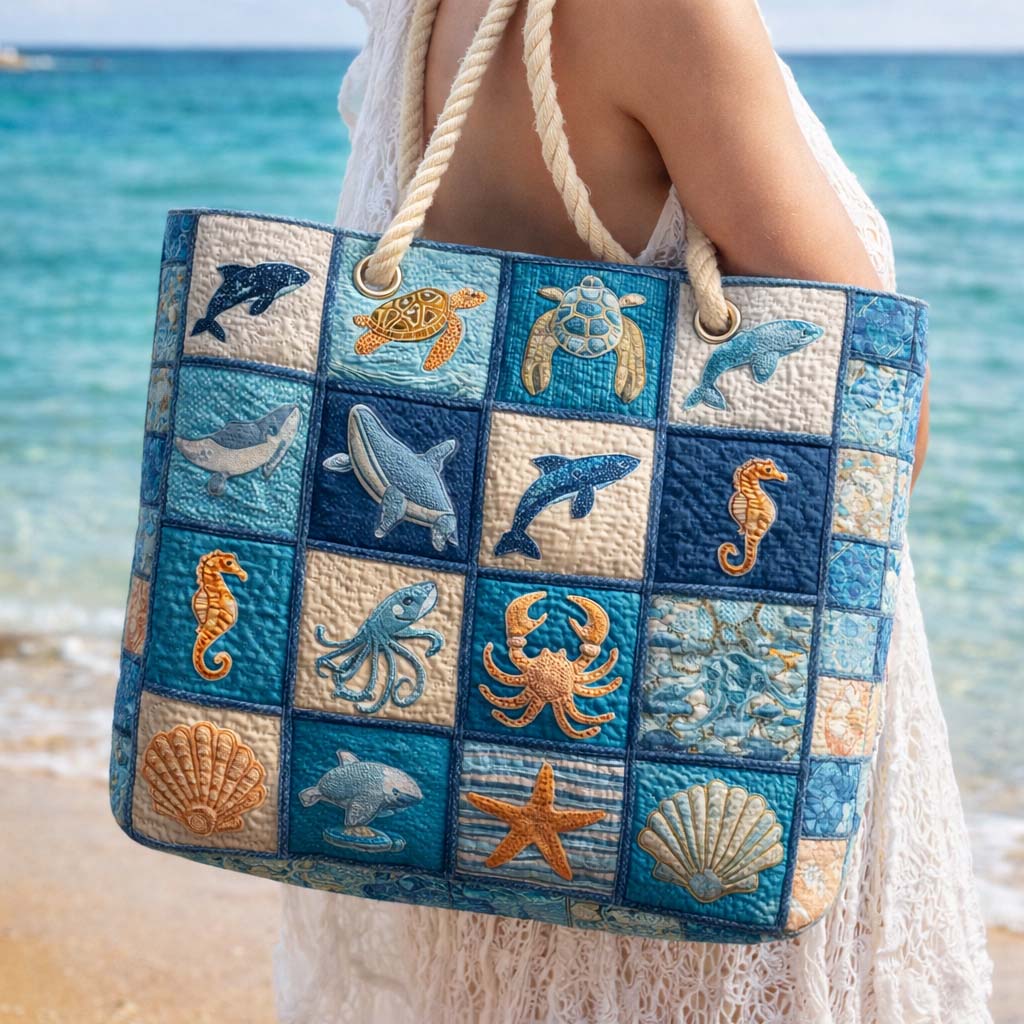 手作りビーチバッグ｜海の暮らし