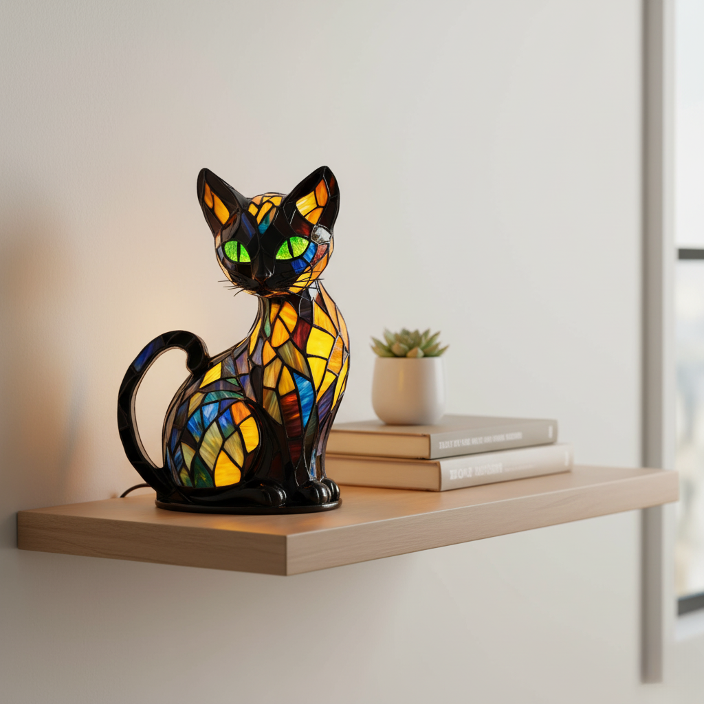 Graciös Katt – Konstnärlig Figur