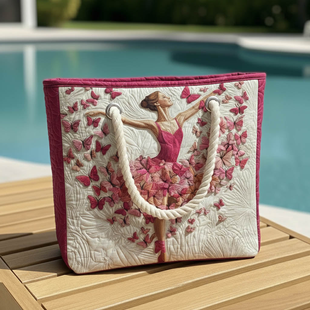 Handgjord Strandväska – Ballerina