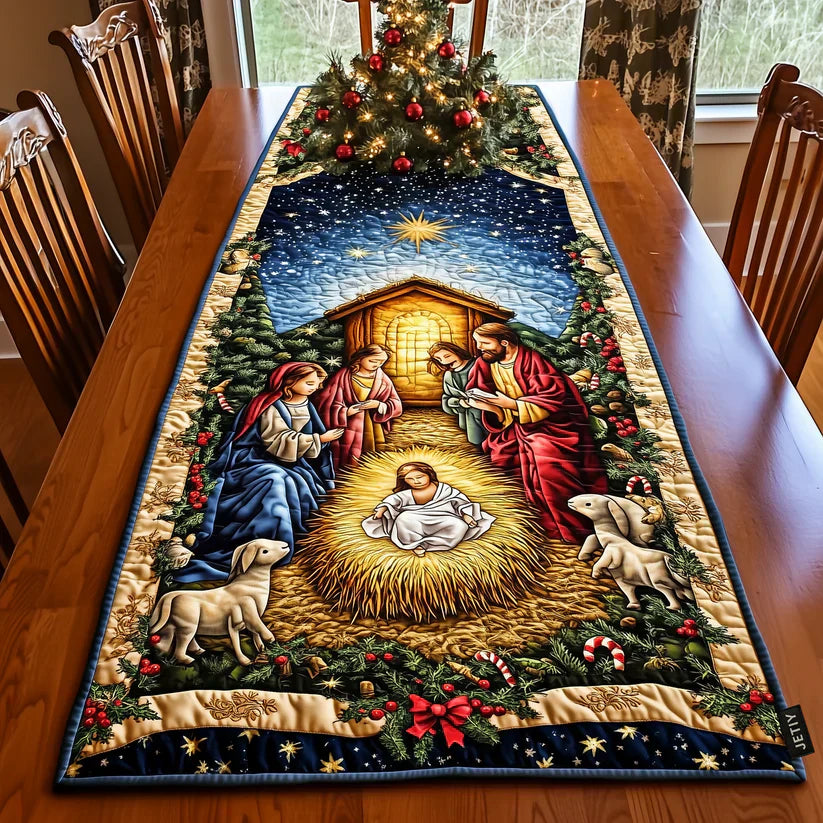 Kviltad Bordslöpare – Bethlehem Star