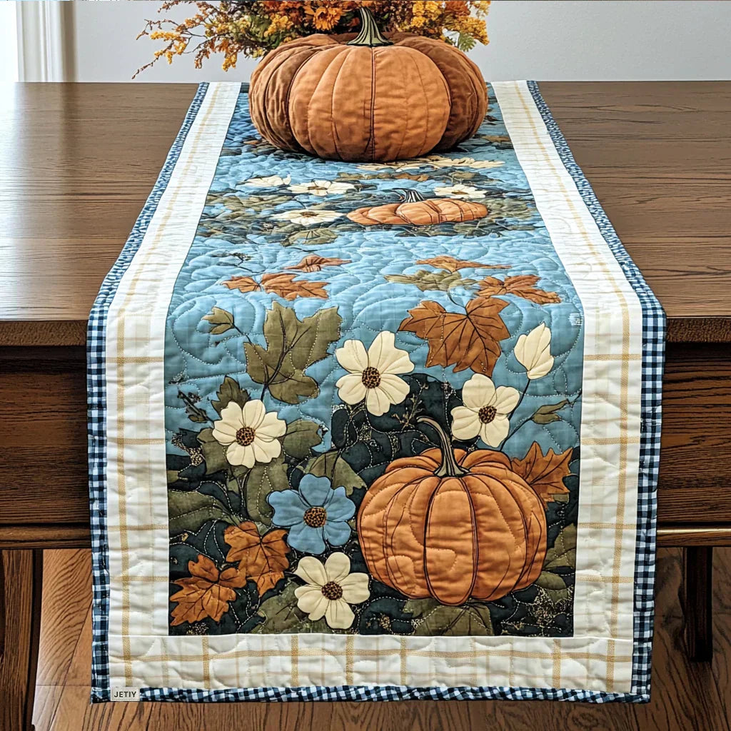 Kviltad Bordslöpare – Halloween Seasonal