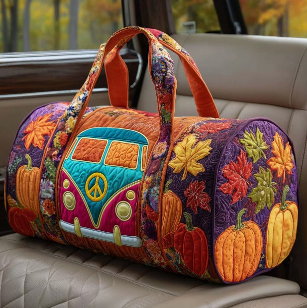 Kviltad Resväska – Retro Duffel