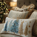 Kviltat Kuddfodral – Festive Forest