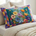 Kviltat Kuddfodral – Fluffy Petal Fantasy