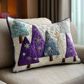 Kviltat Kuddfodral – Winter Amethyst