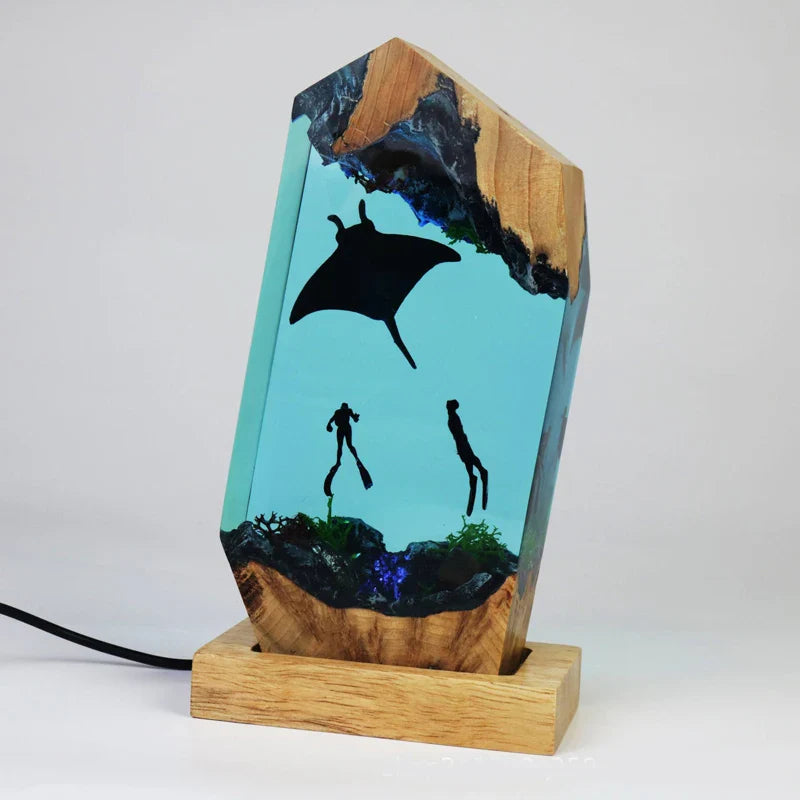 Resinlampa — Manta