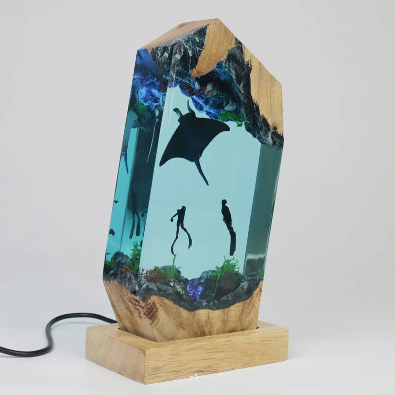 Resinlampa — Manta