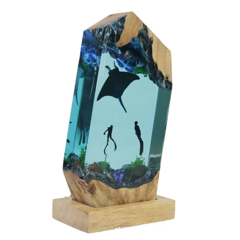 Resinlampa — Manta