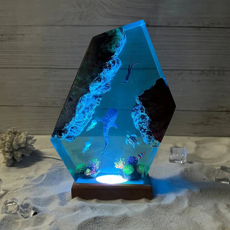 Resinlampa — Marianergraven
