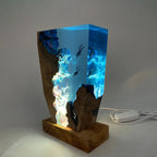 Resinlampa — Dyka i Havet