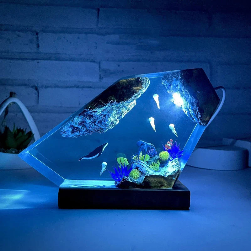 Resinlampa — Utforskning av Havsbotten