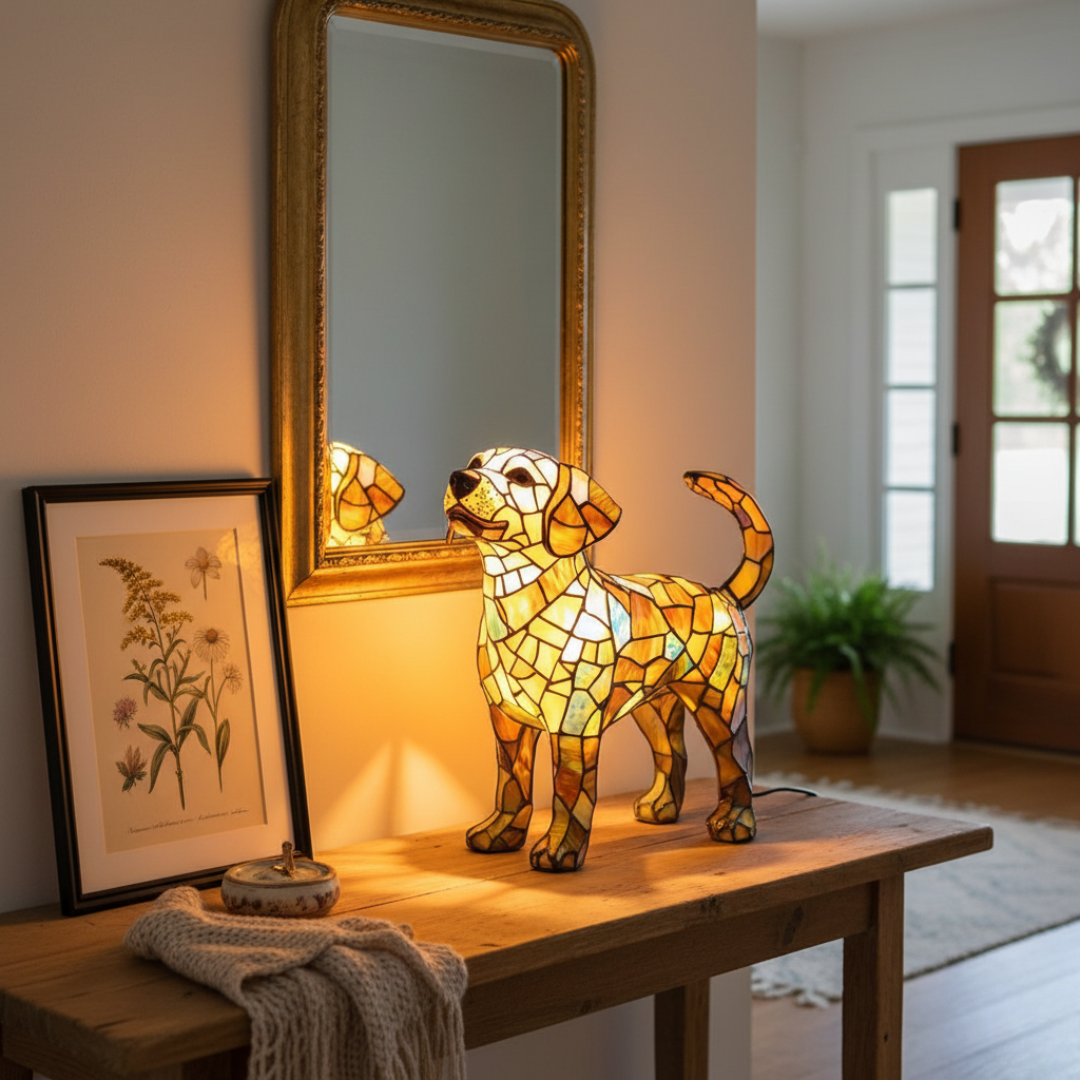 Transparent Labrador – Konstnärlig Figur