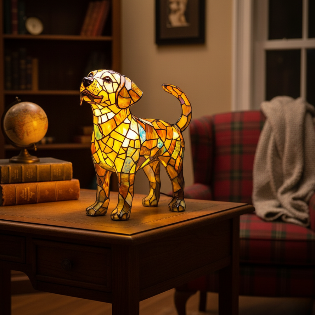 Transparent Labrador – Konstnärlig Figur