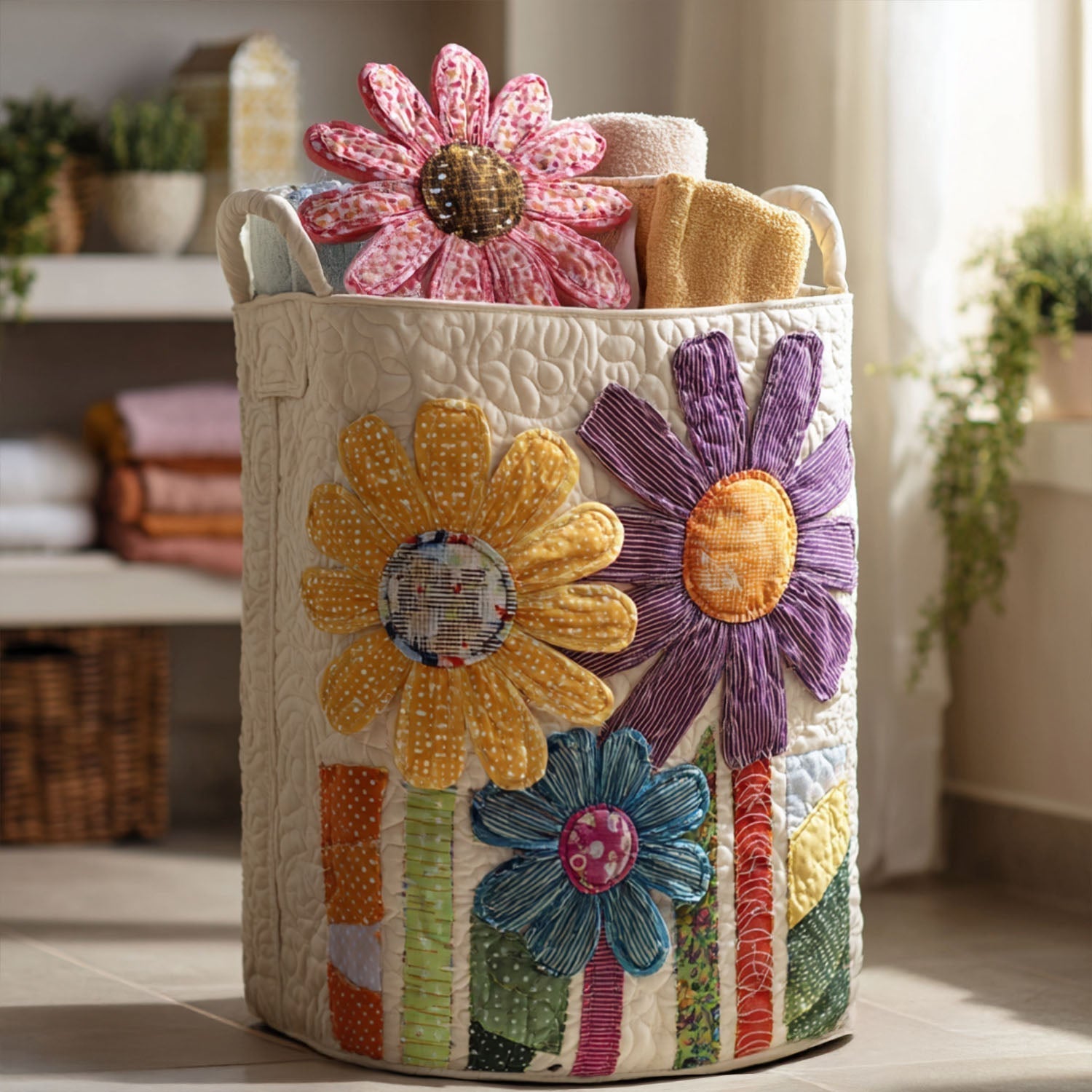 Tvättkorg – Antique Floral