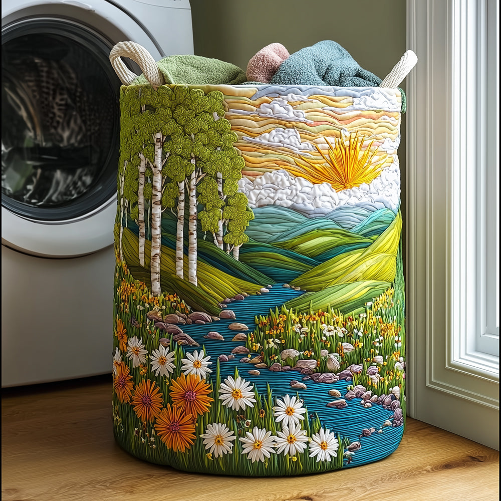 Tvättkorg – Birch Sunrise