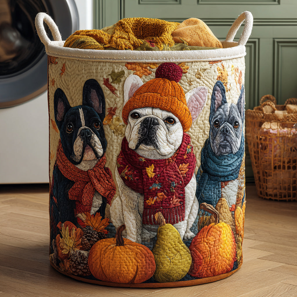 Tvättkorg – Cozy Trio Bulldog