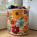 Tvättkorg – Floral Joy
