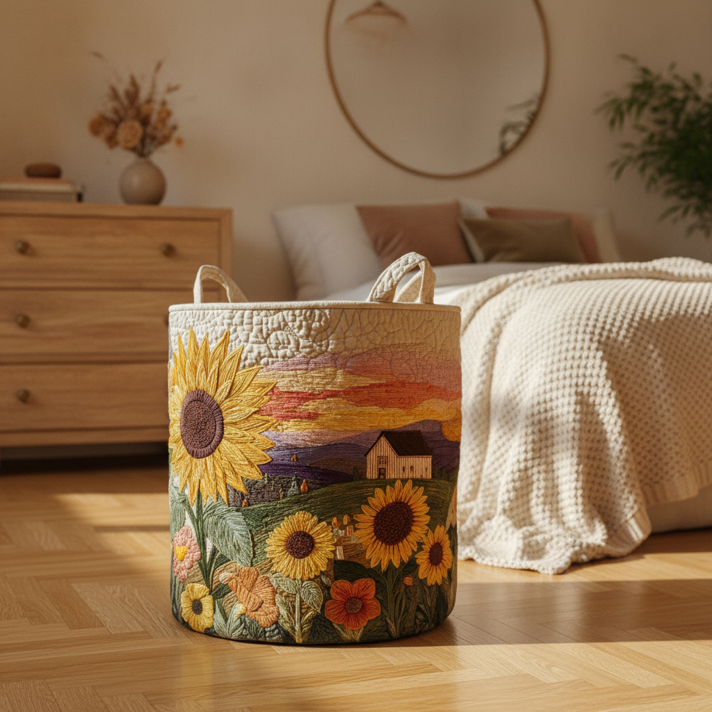 Tvättkorg – Flourishing Sunshine