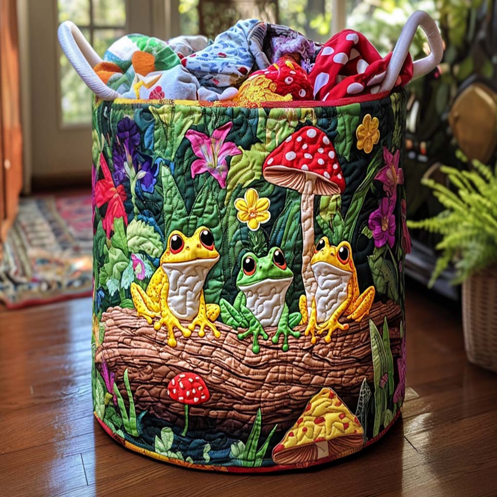 Tvättkorg – Happy Frog