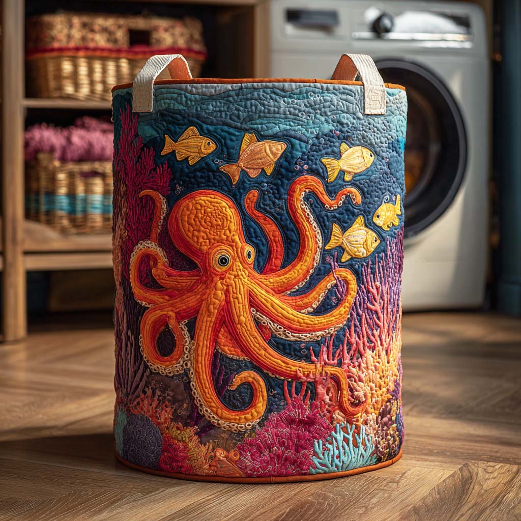 Tvättkorg – Mystic Octopus
