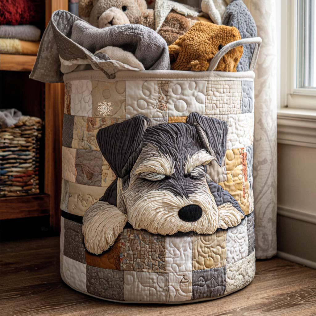 Tvättkorg – Sleepy Schnauzer