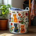 Tvättkorg – Snuggle Cats