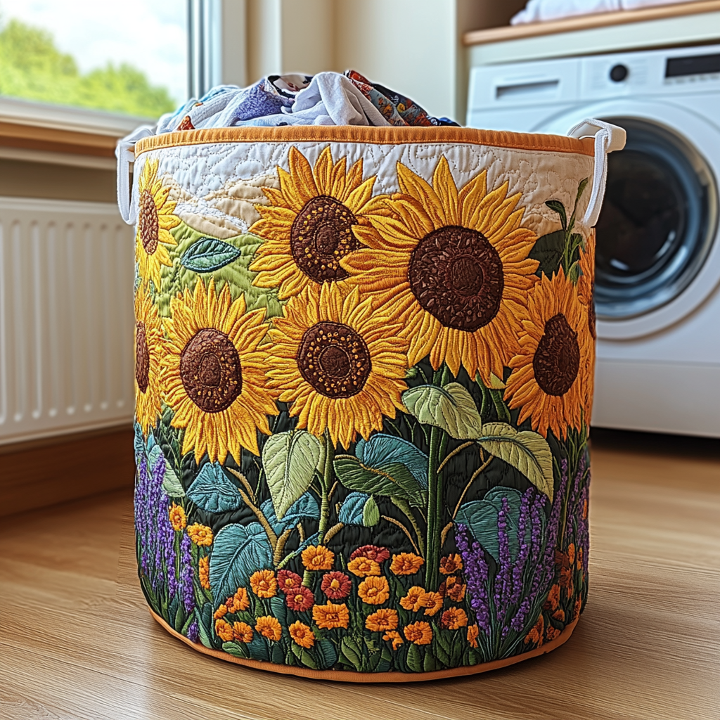 Tvättkorg – Sunflower Haven
