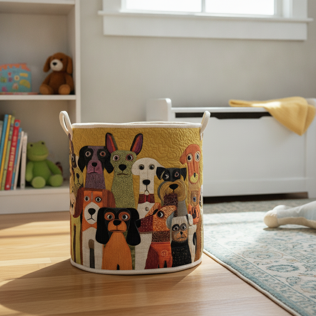 Tvättkorg – Whimsy Woofs