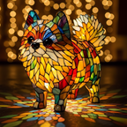 Livlig Pomeranian – Konstnärlig Figur