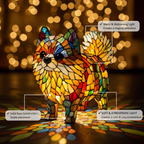 Livlig Pomeranian – Konstnärlig Figur